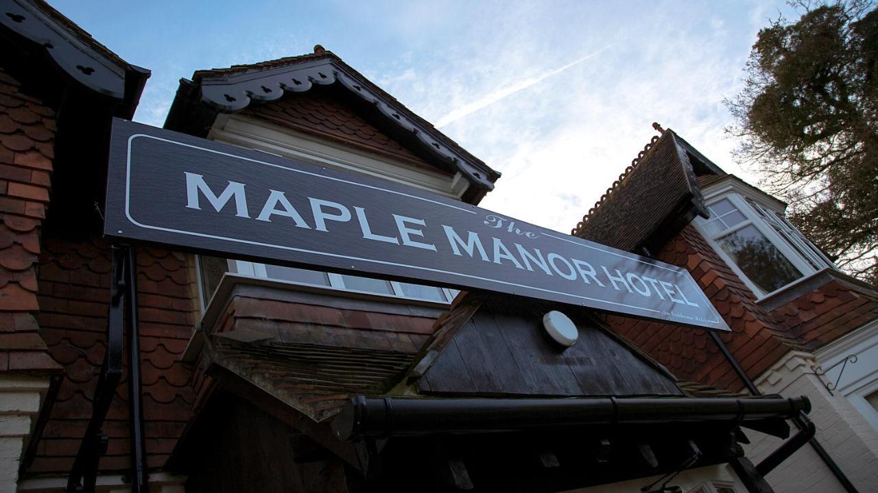The Maple Manor Hotel كرولي المظهر الخارجي الصورة